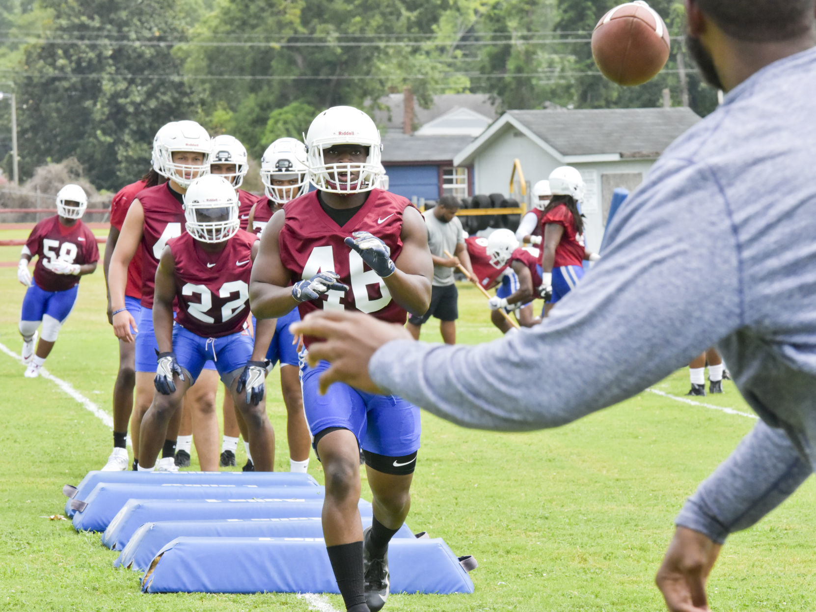 S.C. State holds first practice
